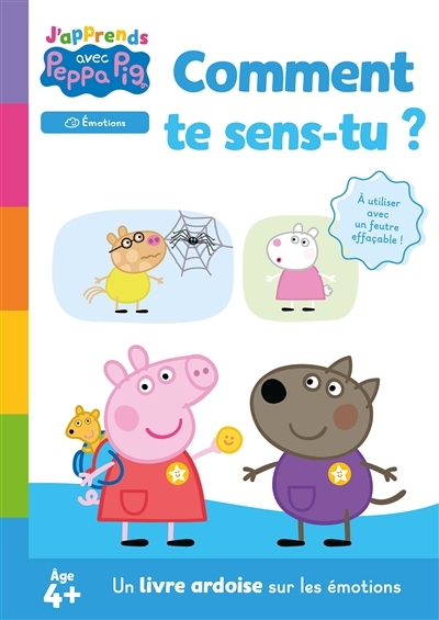 Peppa Pig - J'apprends avec Peppa - Comment te sens-tu ? (Cartonné)