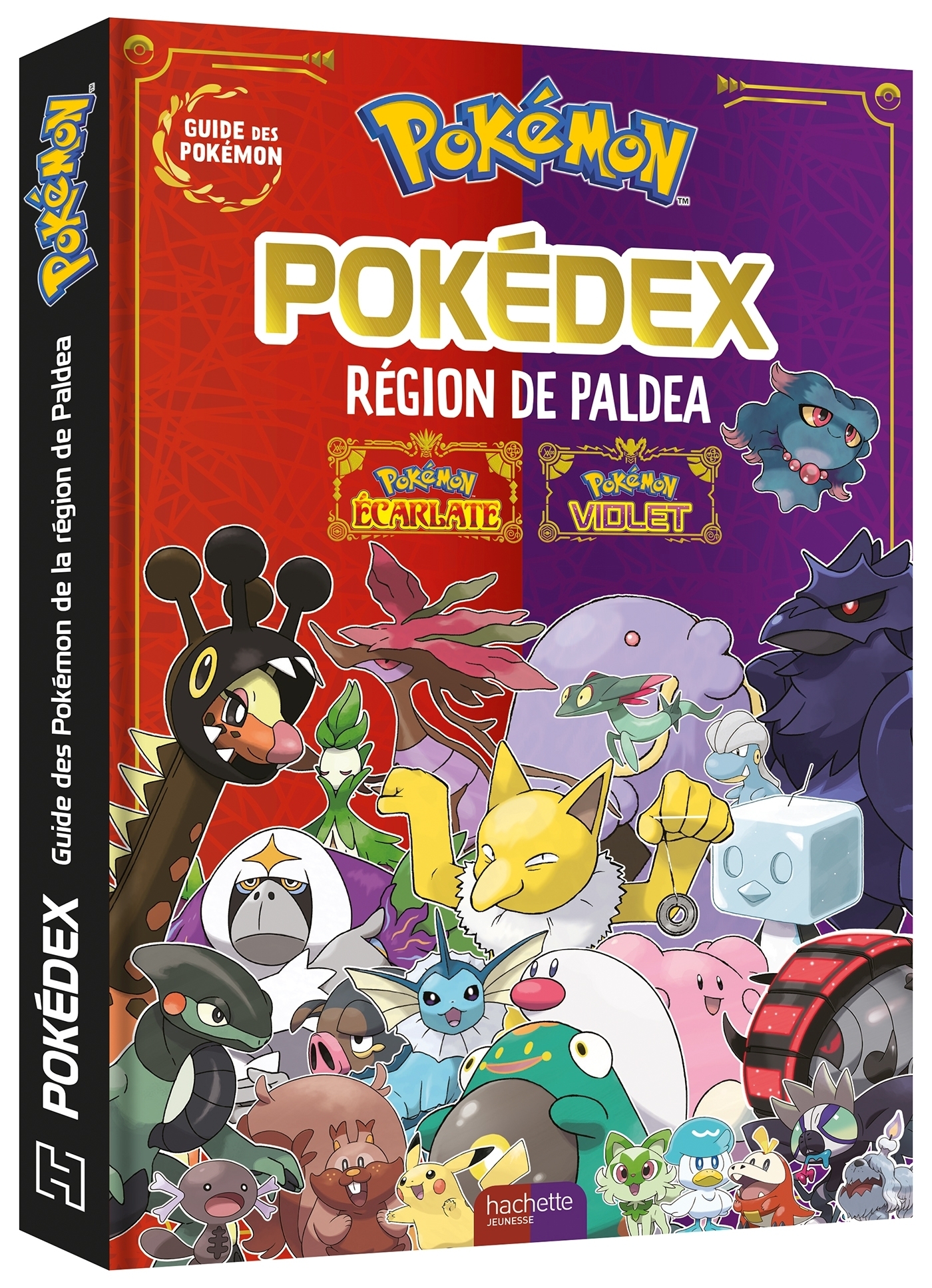 Pokémon - Pokédex de Paldéa - Guide officiel de Paldéa - Pokémon Violet - Pokémon Ecarlate (Broché)
