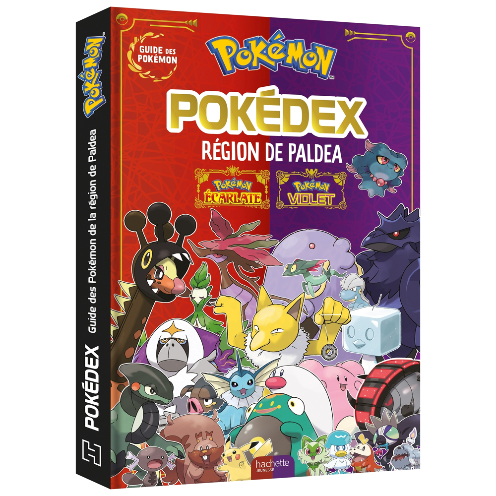Pokémon - Pokédex de Paldéa - Guide officiel de Paldéa - Pokémon Violet - Pokémon Ecarlate (Broché)