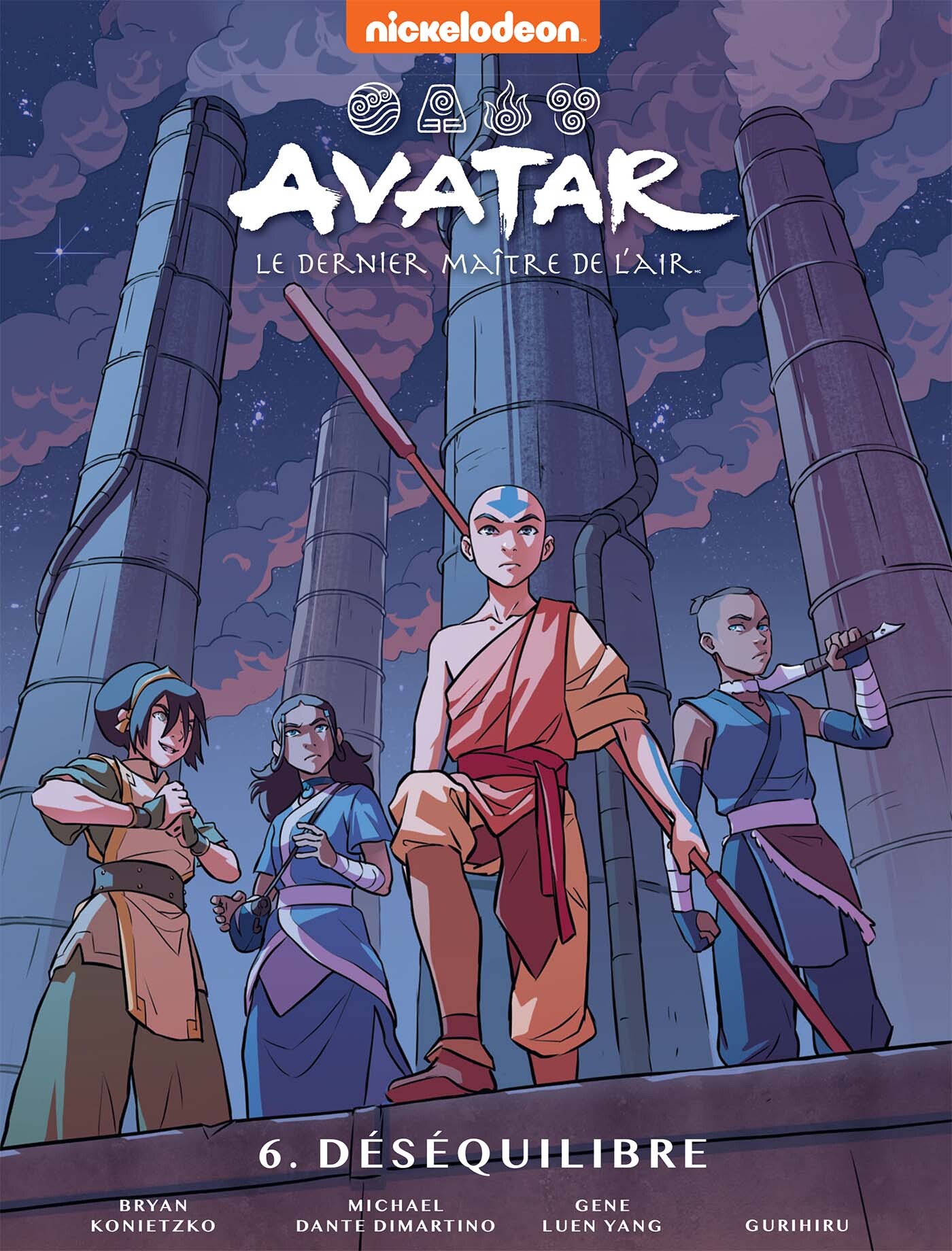 Avatar, le dernier maître de l'air Tome 6 - Le déséquilibre (BD)