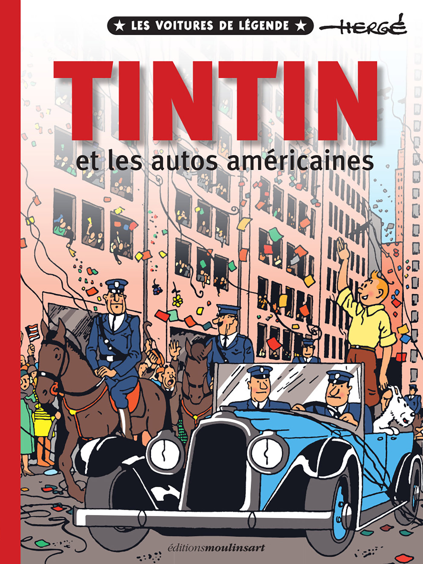 Tintin et les autos Américaines #2 - Les voitures de légende (BD)