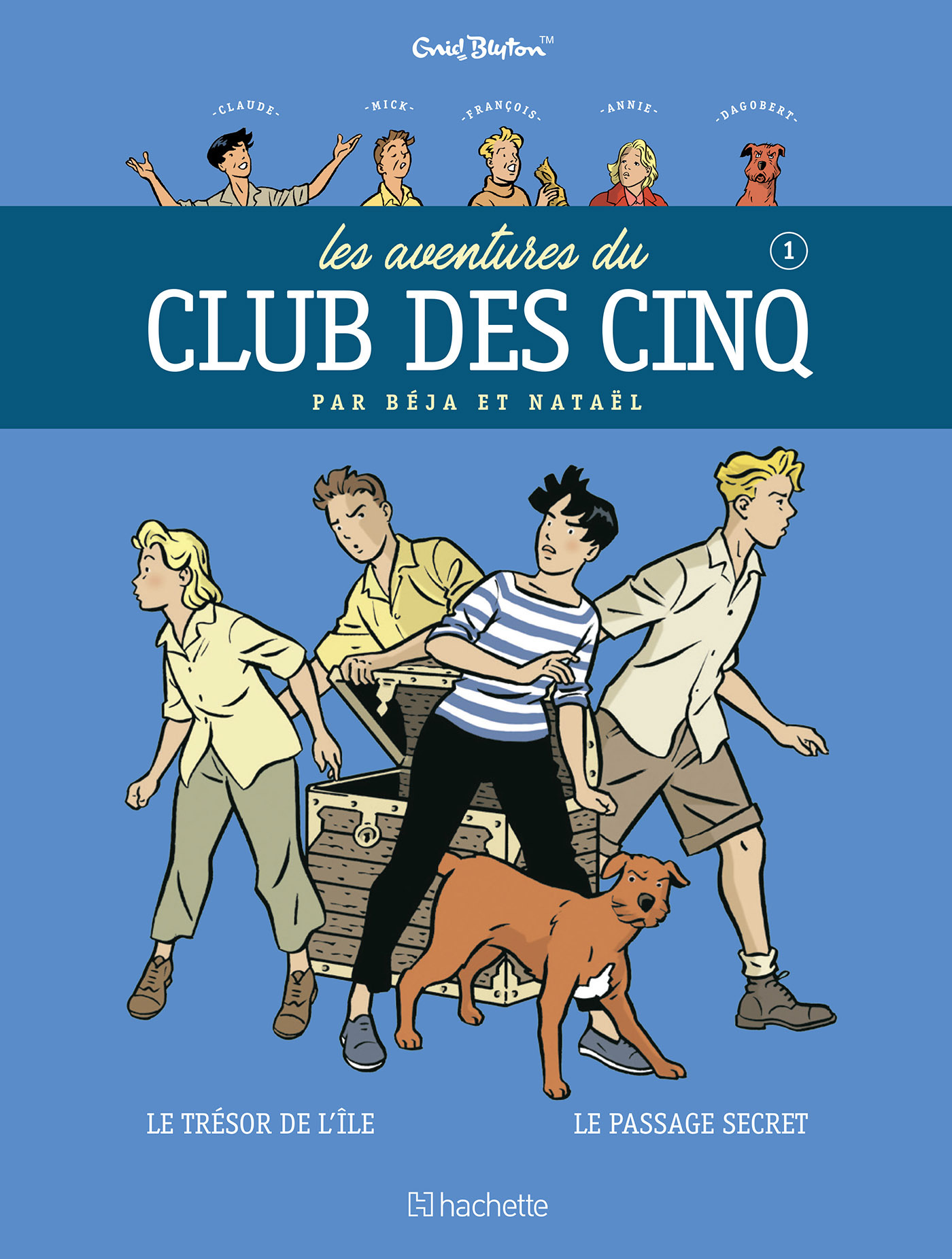 LES AVENTURES DU CLUB DES CINQ TOME 1 - Nouvelle édition (BD)