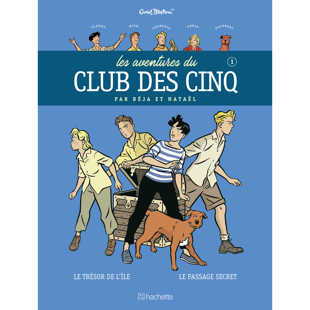 LES AVENTURES DU CLUB DES CINQ TOME 1 - Nouvelle édition (BD)
