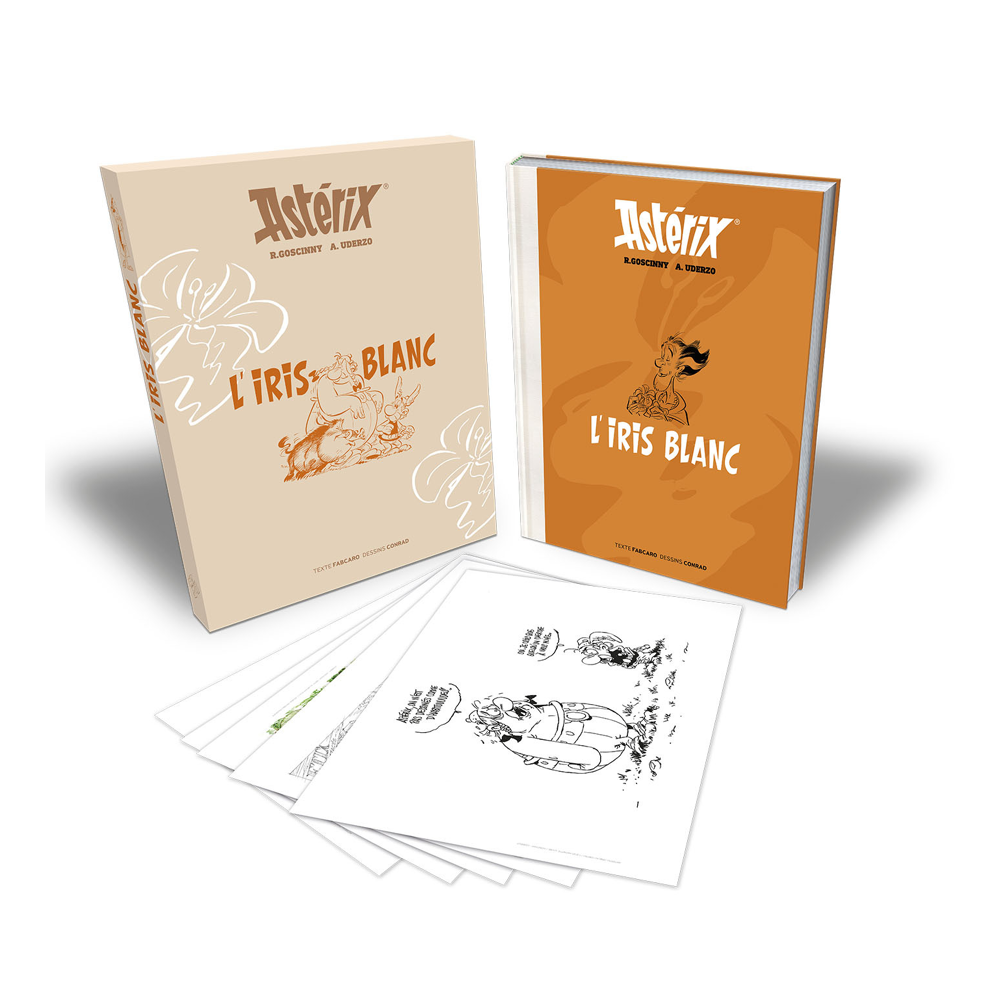 ASTERIX Tome 40 Artbook - L'Iris blanc (BD)