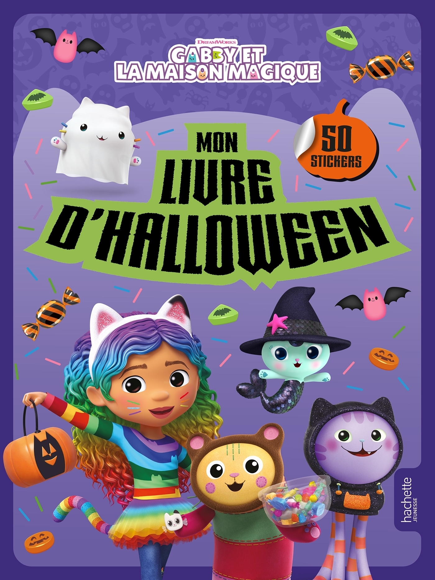 Gabby et la maison magique - Mon livre d'Halloween - Activités et autocollants (Broché)