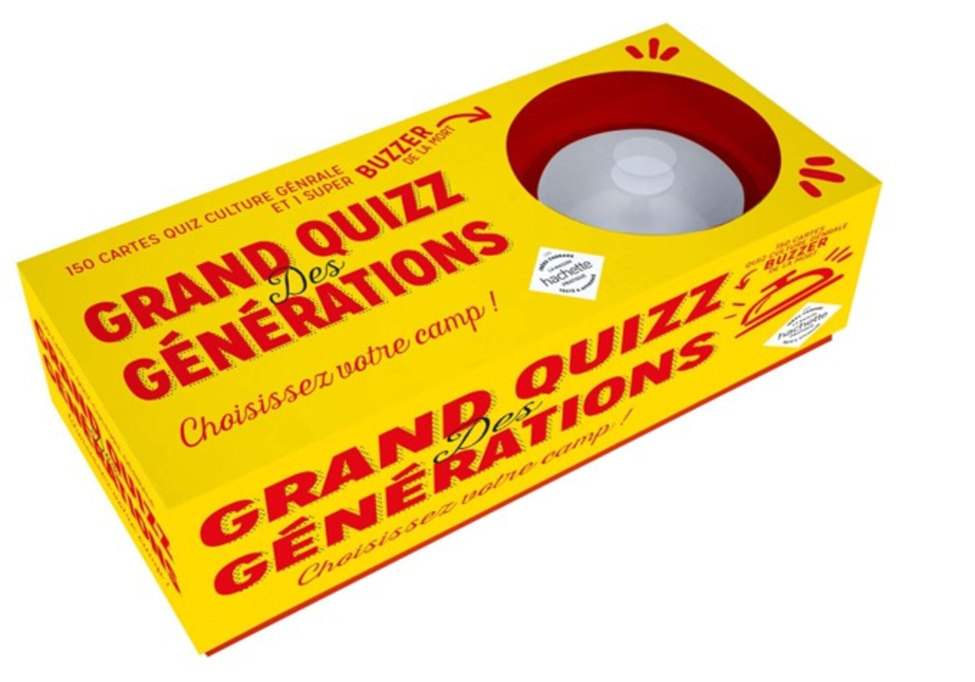 Coffret Grand quizz des générations - Choisissez votre camp ! (Coffret)