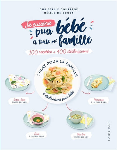 Je cuisine pour bébé et toute ma famille (Broché)