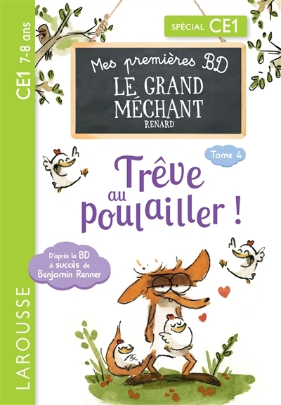 Mes premières BD le Grand Méchant Renard - Trêve au poulailler ! (Poche)