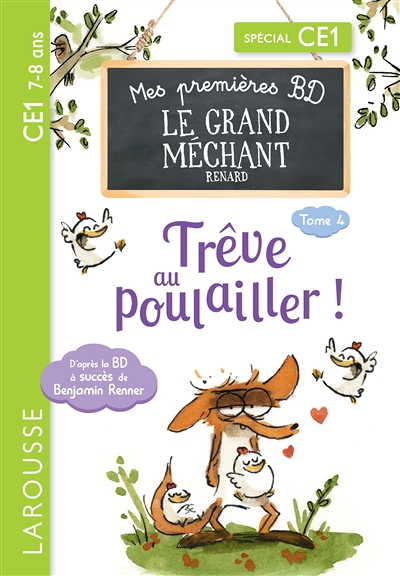 Mes premières BD le Grand Méchant Renard - Trêve au poulailler ! (Poche)
