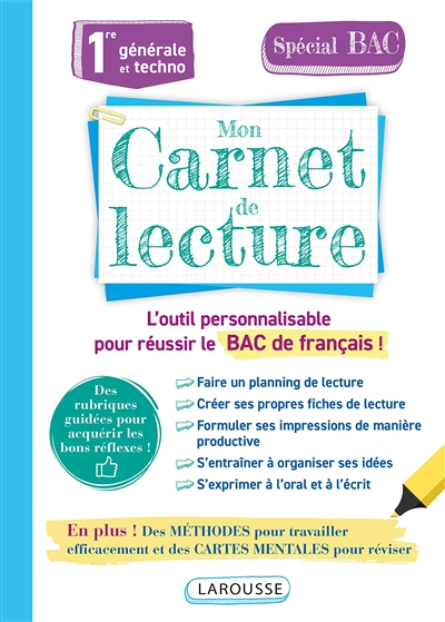 Carnet de lecture lycée (Broché)