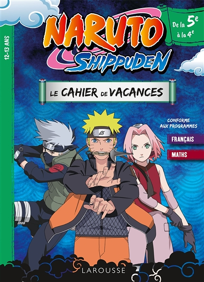 NARUTO SHIPPUDEN - Cahier de vacances de la 5e à la 4e (Broché)
