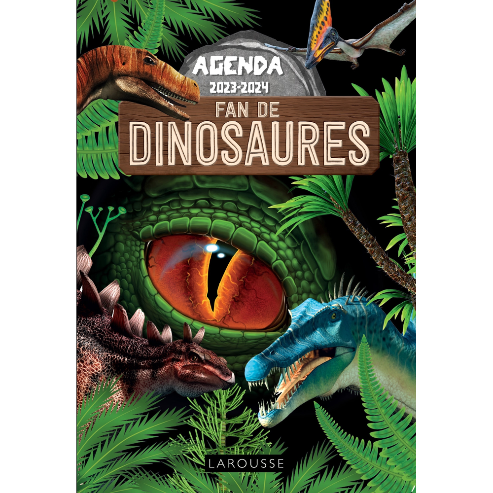 Agenda scolaire DINOSAURES 2023-2024 (Broché)