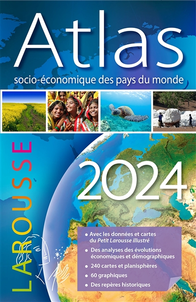 Atlas socio-économique des pays du monde 2024 (Relié)