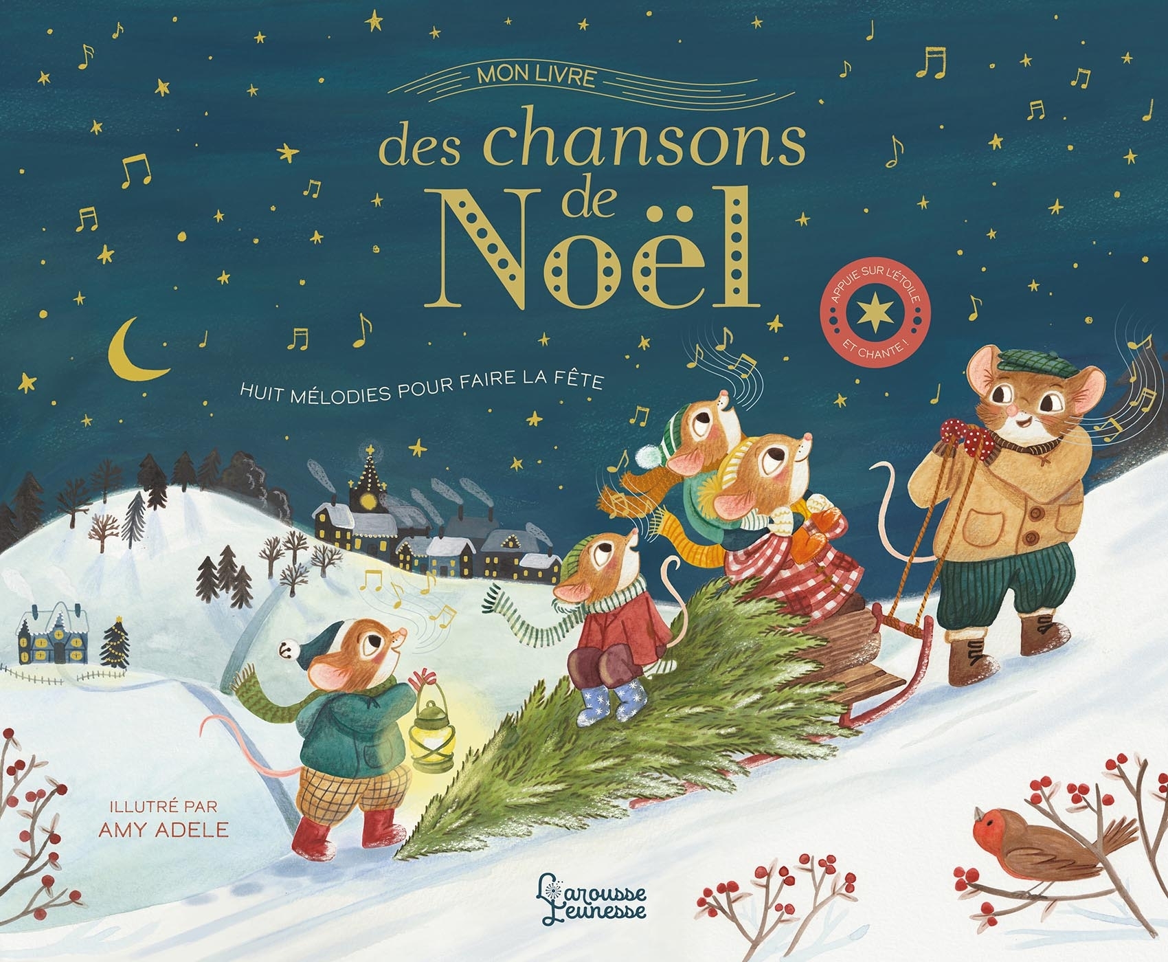 Mon livre des chansons de Noël (Cartonné)