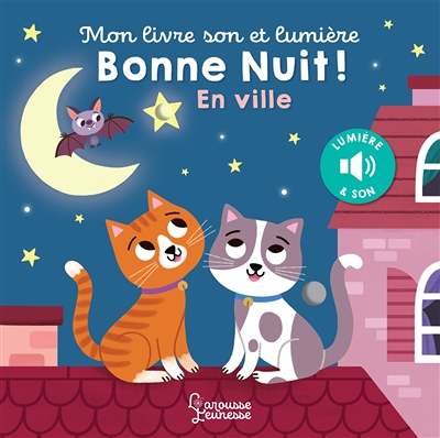 Mon livre son et lumière : Bonne nuit en ville (Cartonné)