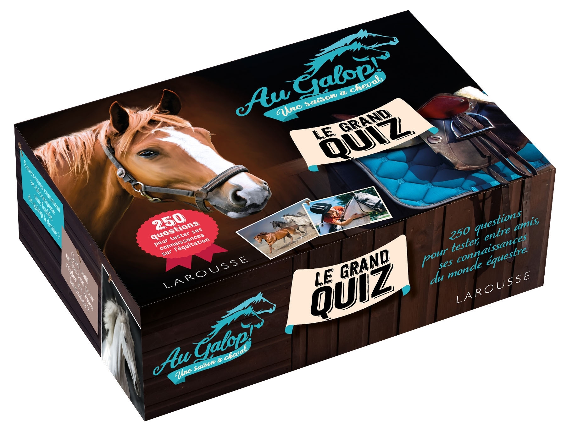 Le grand quiz - AU GALOP - Une saison à cheval (Broché)