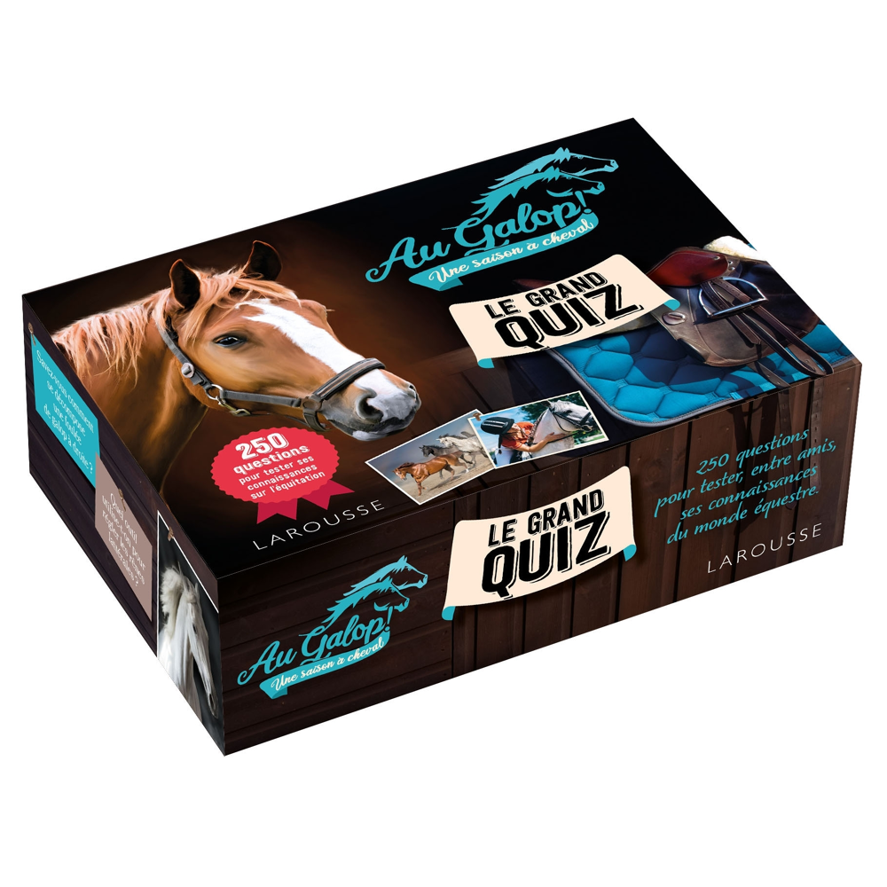 Le grand quiz - AU GALOP - Une saison à cheval (Broché)