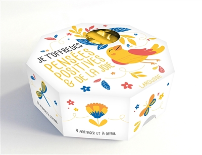 Je t'offre des pensées positives et de la joie (Coffret)