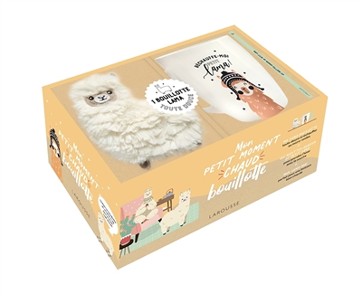 Coffret Mon petit moment chaud bouillotte Lama (Coffret)