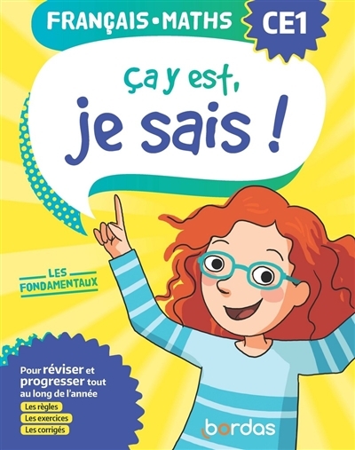 Ça y est, je sais ! Français Maths CE1 - Les fondamentaux (Broché)