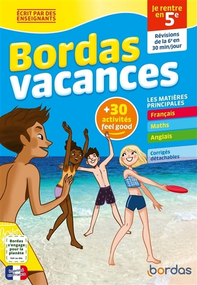 Bordas Vacances - Je rentre en 5e (Broché)
