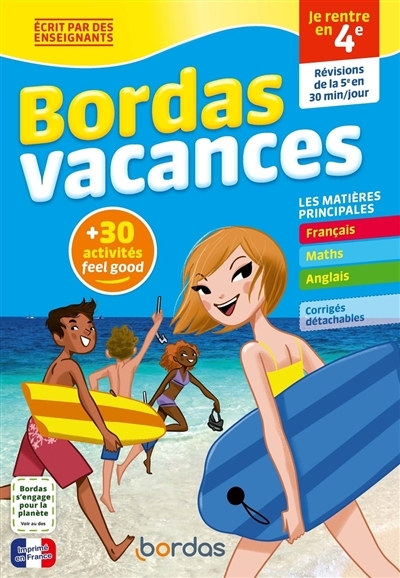 Bordas Vacances - Je rentre en 4e (Broché)