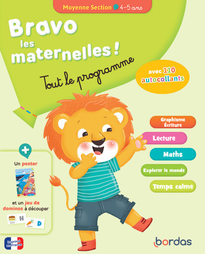 Bravo les maternelles - Tout le programme - Moyenne section 4-5 ANS (Broché)
