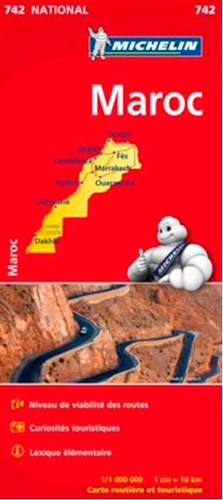 Carte Maroc Michelin (Carte)