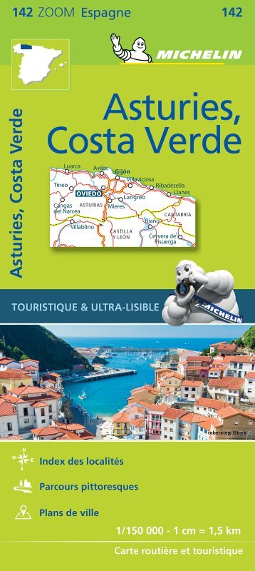 Asturies, Costa Verde (Carte)