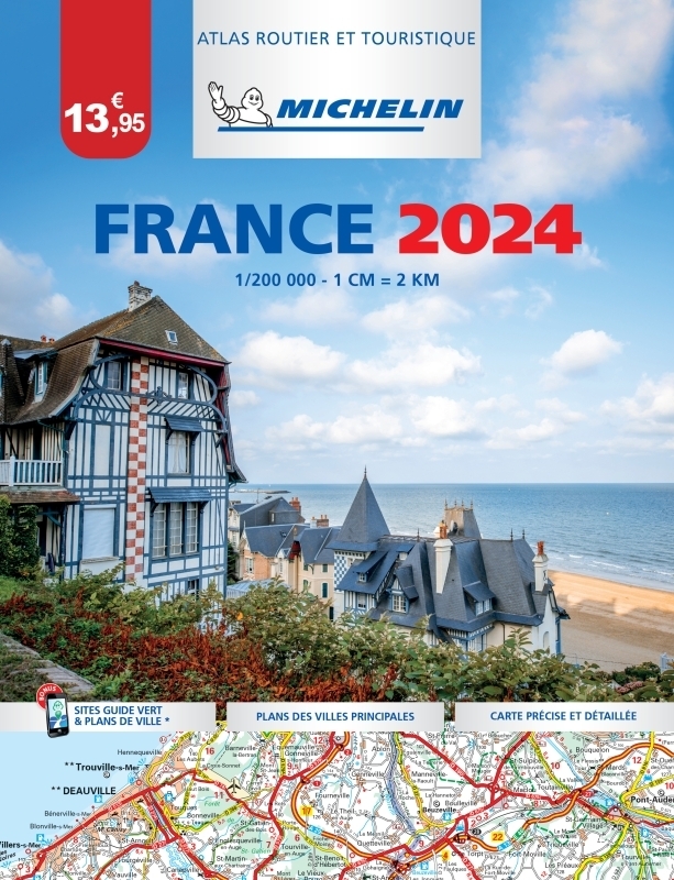 Atlas routier France 2024 Michelin - L'Essentiel (A4-Broché) (Broché)