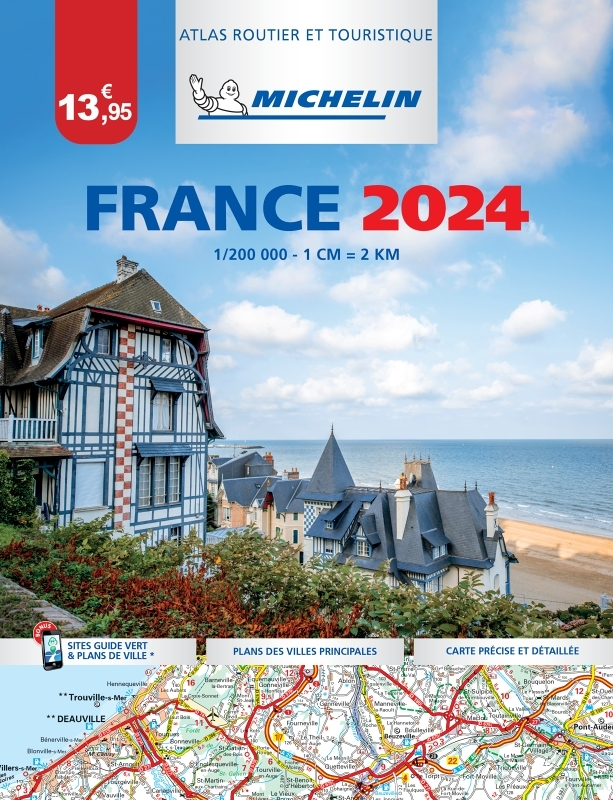 Atlas routier France 2024 Michelin - L'Essentiel (A4-Broché) (Broché)