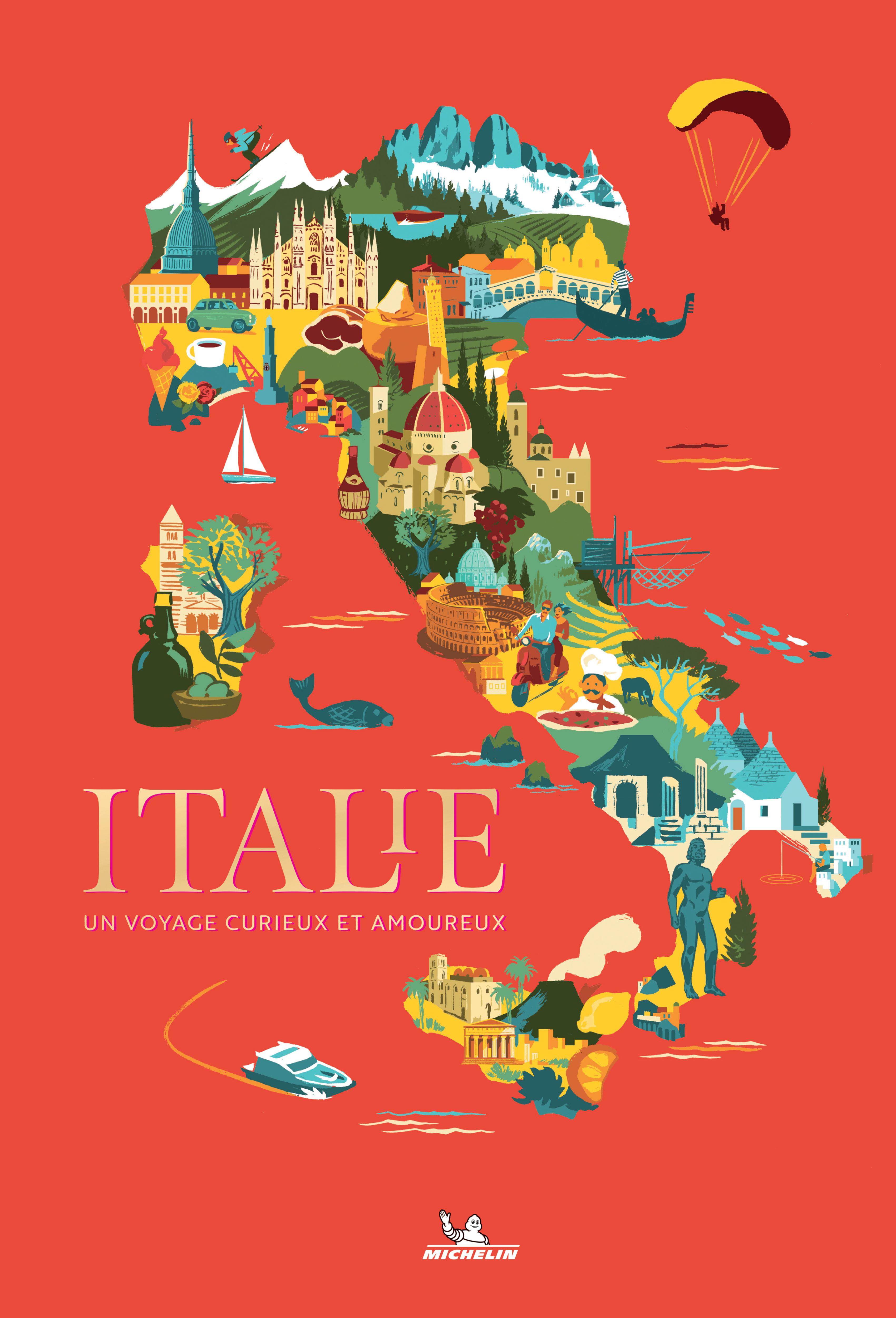 Italie - Un voyage curieux et amoureux (Relié)