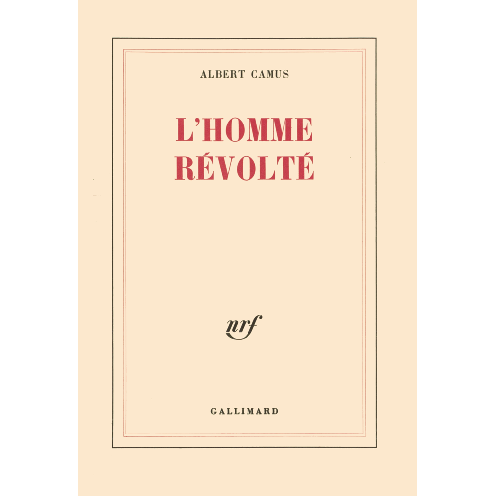 L'Homme révolté (Grand format)