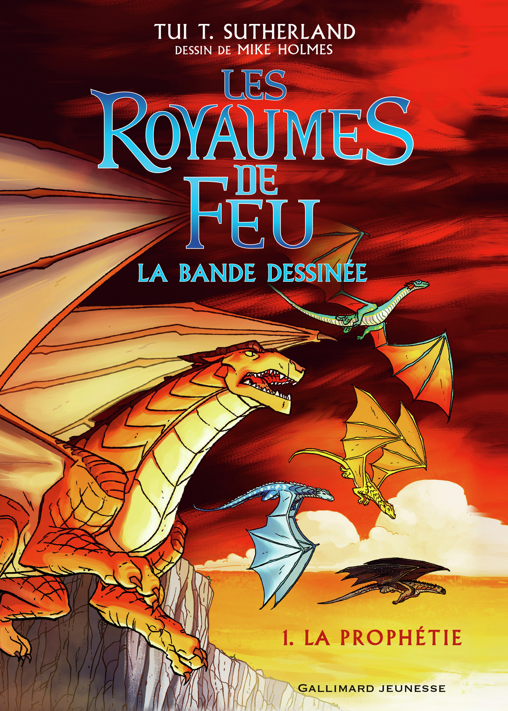 Les Royaumes de Feu - La bande dessinée-La Prophétie (BD)