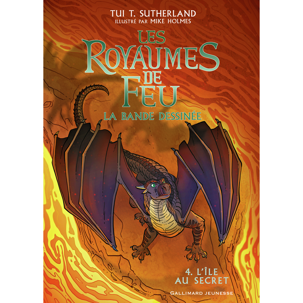 Les Royaumes de Feu - La bande dessinée-L'île au secret (BD)