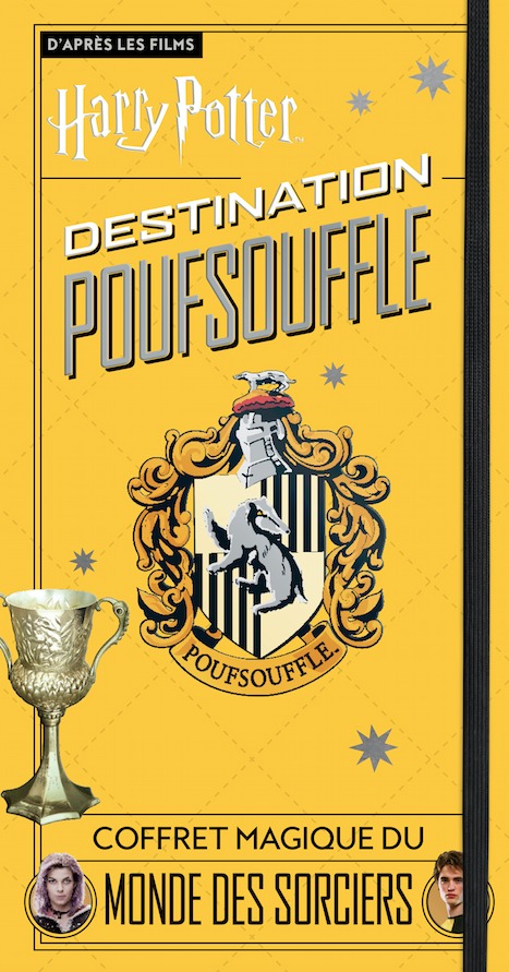 Destination Poufsouffle : d'après les films Harry Potter : coffret magique du monde des sorciers (Co