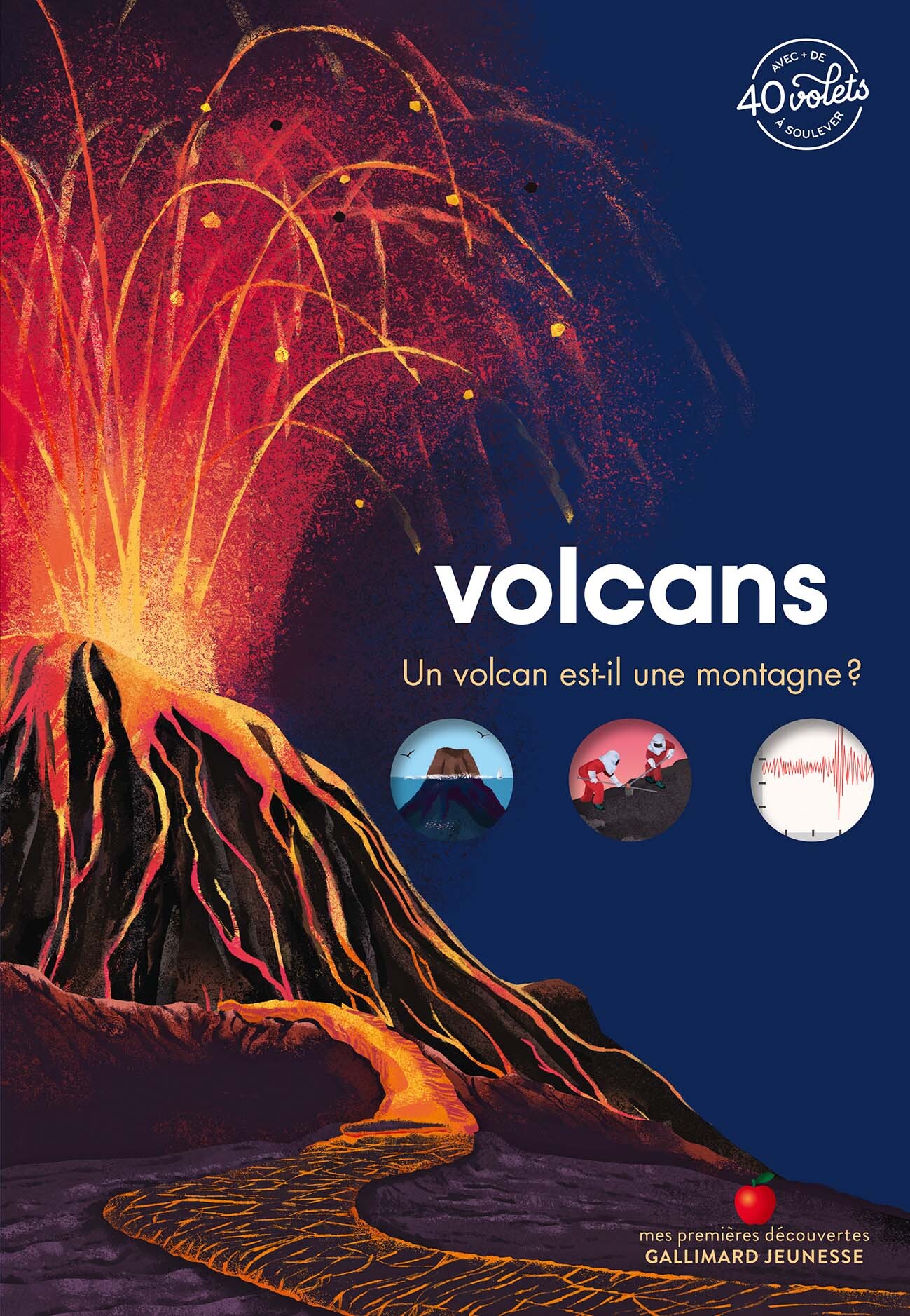 Volcans - Un volcan est-il une montagne ? (Cartonné)