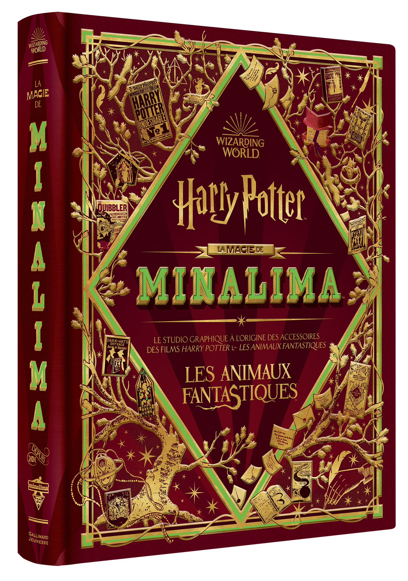 Harry Potter - La Magie de MinaLima - Tout l'univers graphique des films Harry Potter (Jeunesse)