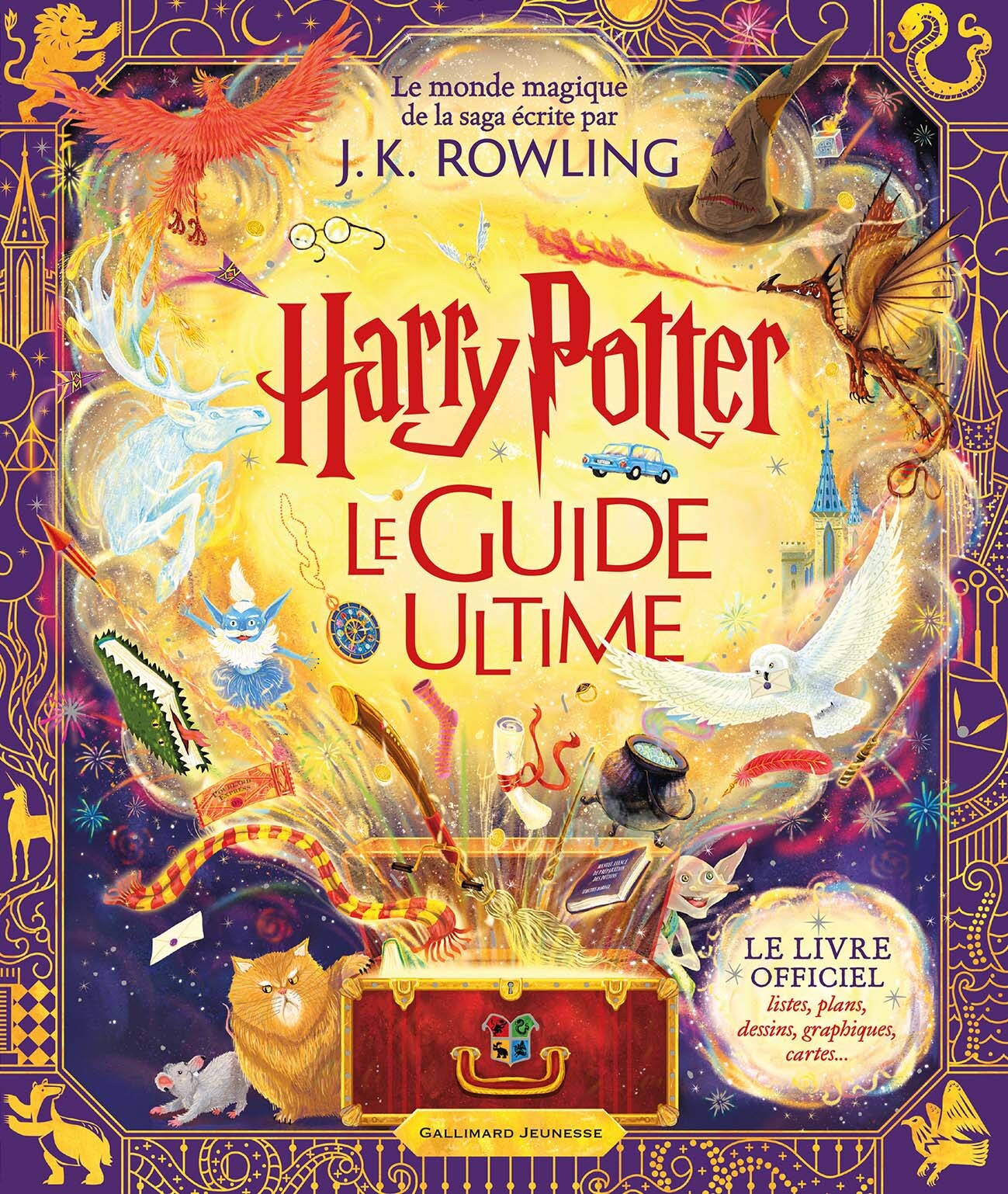 Harry Potter Le Guide Ultime - Le livre officiel : listes, plans, dessins, graphiques, cartes... (Ca