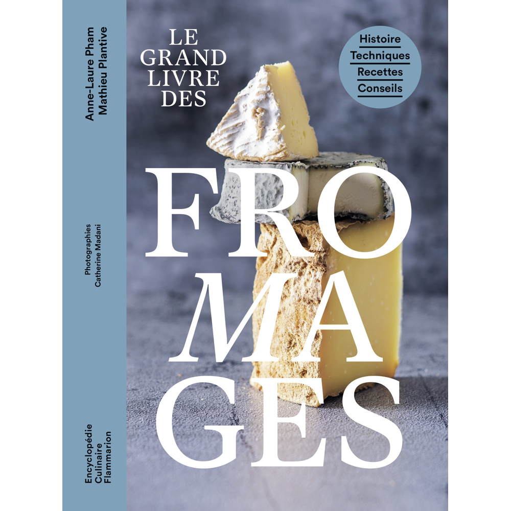 Le grand livre des fromages - Histoire - Techniques - Recettes - Conseils (Relié)