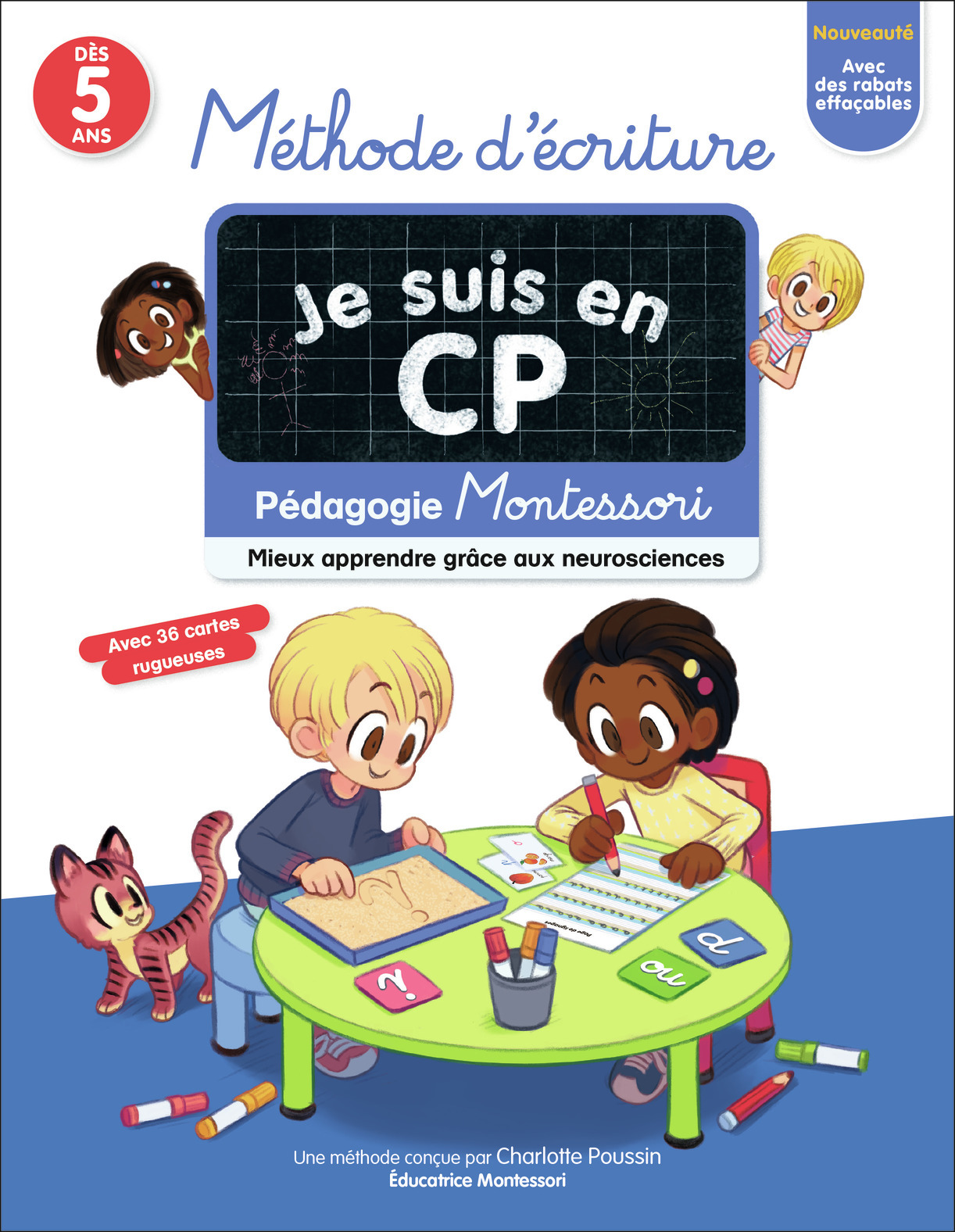 Je suis en CP - Méthode d'écriture - Pédagogie Montessori (Broché)