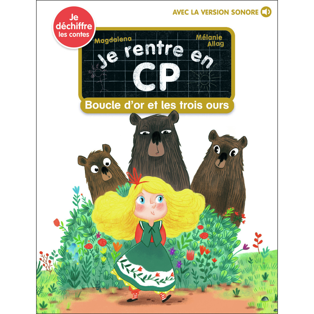 Boucle d'or et les trois ours - Je déchiffre (Poche)