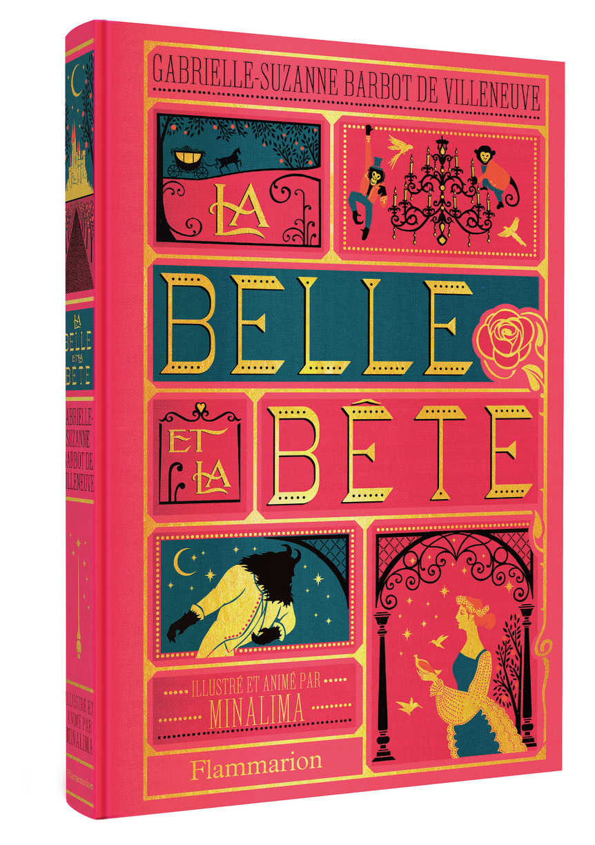 La Belle et la Bête - Illustré et animé par Minalima (Relié)