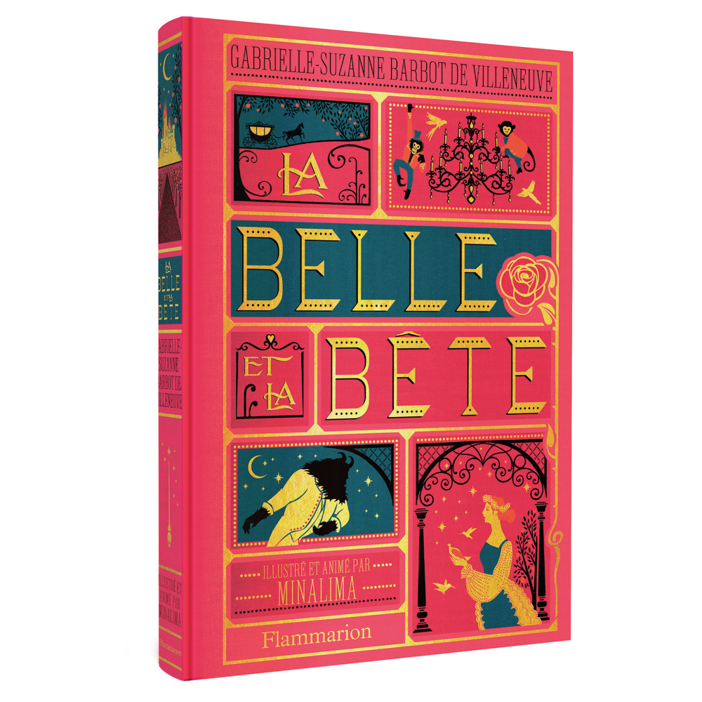 La Belle et la Bête - Illustré et animé par Minalima (Relié)