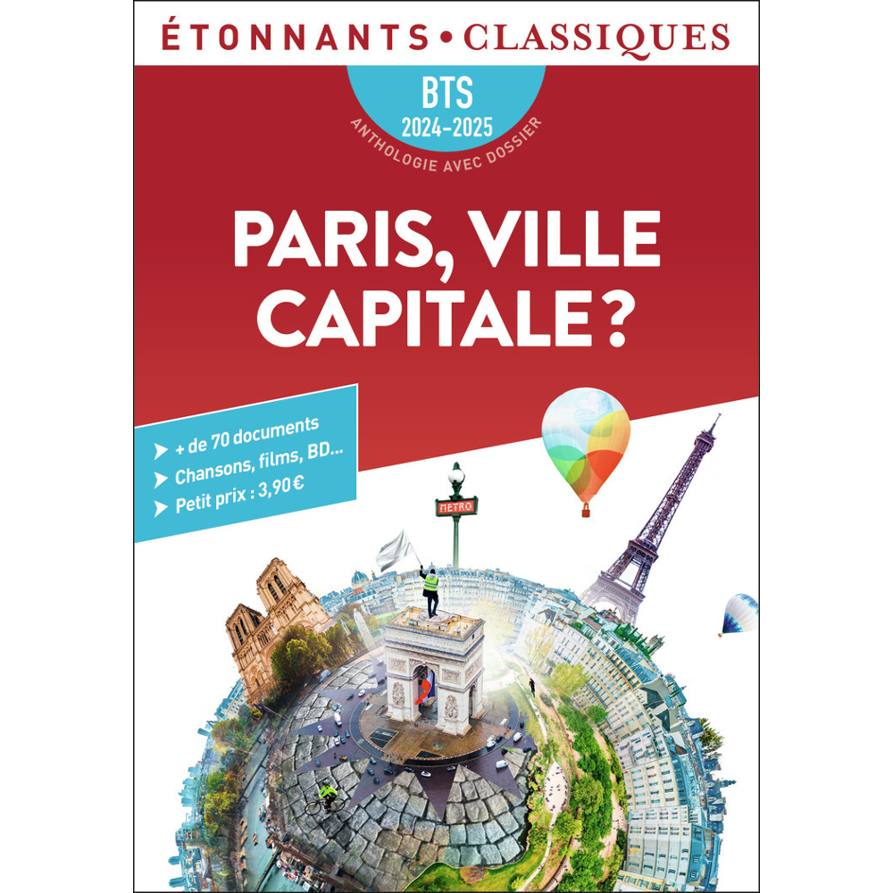 Paris, ville capitale ? - BTS 2024-2025 (Poche)