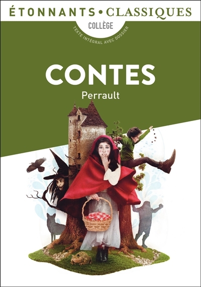 Contes - La Belle au bois dormant - Petit Chaperon rouge - La Barbe bleue - Le Chat botté - Les Fées