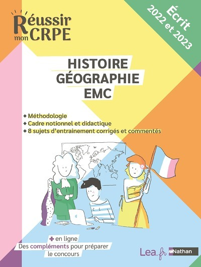 Épreuve écrite d'application Histoire Géographie EMC - Concours 2022 et 2023 (Broché)
