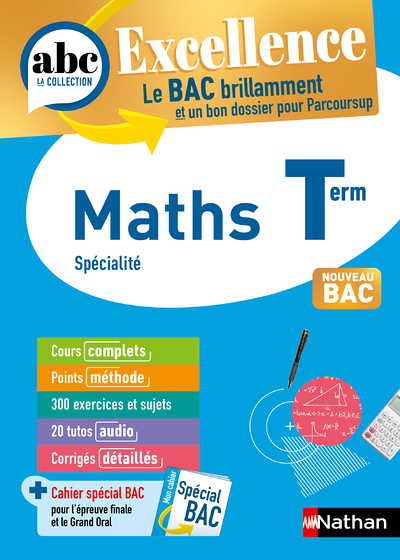 ABC BAC Excellence Maths terminale (Broché)