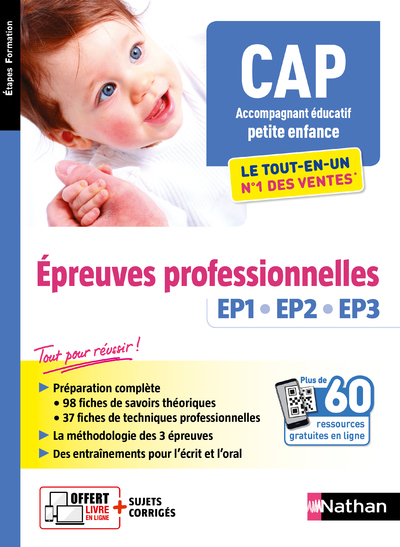 CAP accompagnant éducatif petite enfance - Le tout-en-un - EPR EP1 EP2 EP3 2022/2023 (Broché)
