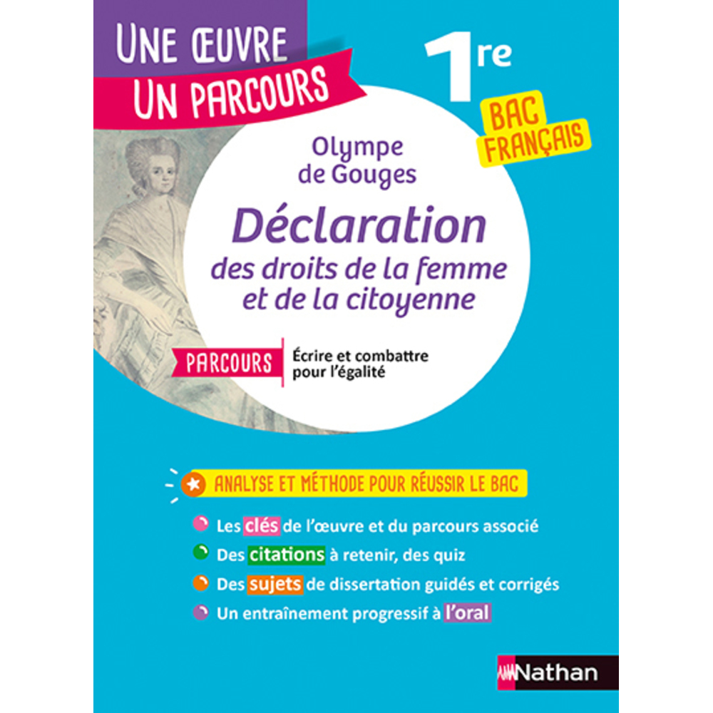 Olympe de Gouges, Déclaration des droits de la femme et de la citoyenne (Broché)